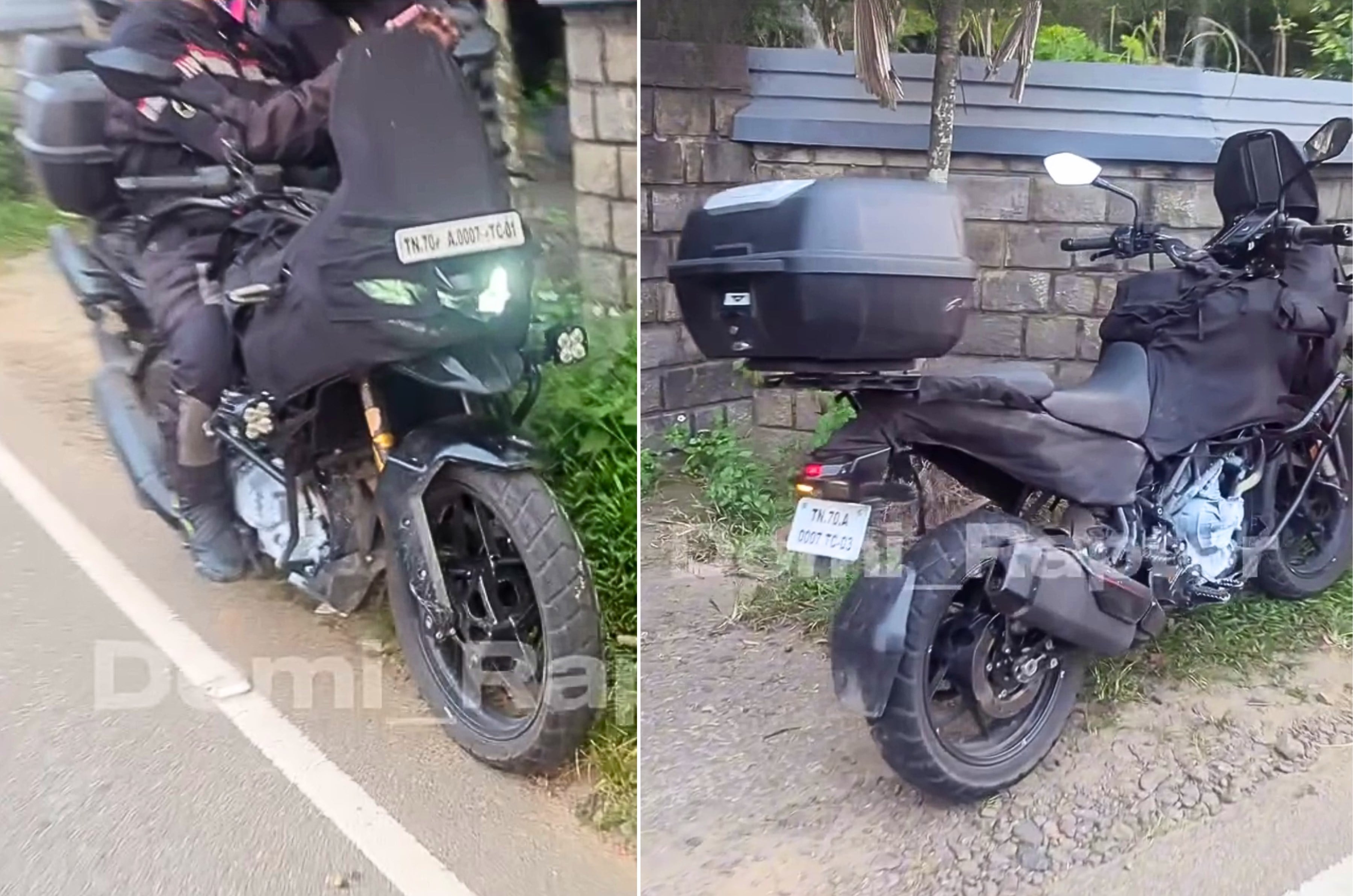 TVS 300cc Adventure bike, new RT XD4 engine, Duke 250 Adventure